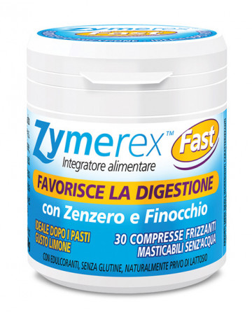 Zymerex fast 30 compresse masticabili Zymerex fast 30 compresse masticabili