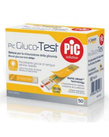 Pic strisce glucotest 50pz