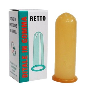 Ditale gomma retto 3