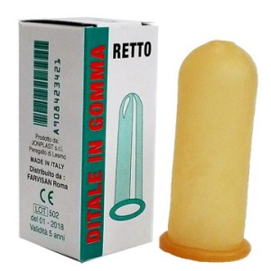 Ditale gomma retto 5