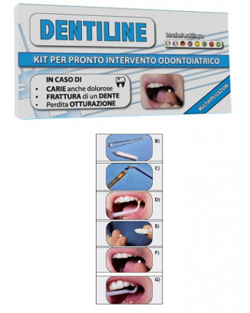 Dentiline pasta 2g + liq 1g