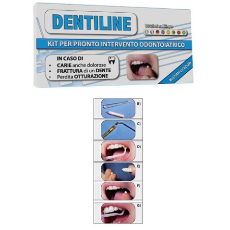 Dentiline pasta 2g + liq 1g