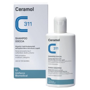 Ceramol shampoo doccia flacone 200 ml