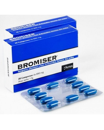 Bromiser 20 compresse 850mg