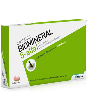 Biomineral 5 alfa 30 capsule Biomineral 5 alfa 30 capsule