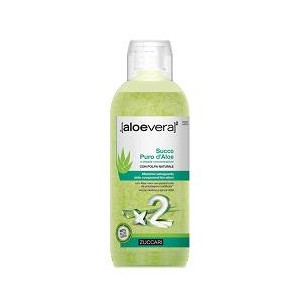 Aloevera2 succo puro d' aloe con polpa naturale