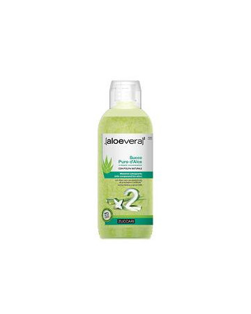 Aloevera2 succo puro d' aloe con polpa naturale
