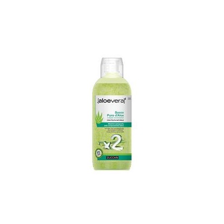 Aloevera2 succo puro d' aloe con polpa naturale