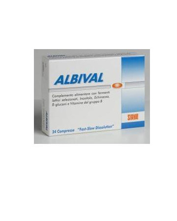 Albival probiotico 24 compresse