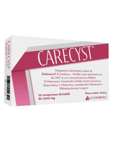 Carecyst 16 compresse gastroprotette