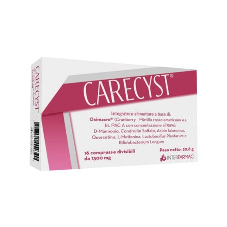 Carecyst 16 compresse gastroprotette