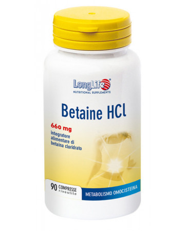 Longlife betaine hcl 90 compresse