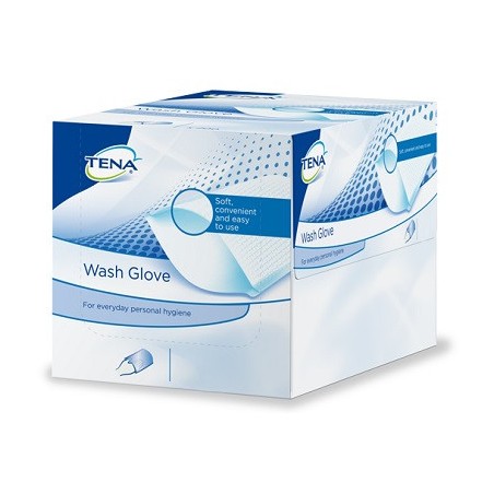 Tena wash glove 50pz
