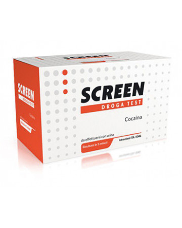 Screen droga test cocaina