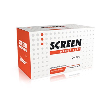Screen droga test cocaina