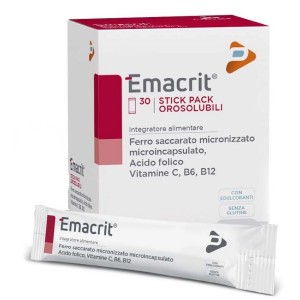 Emacrit orosolubile 30stick pa