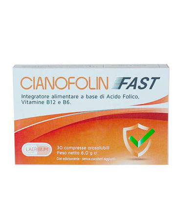Cianofolin fast 30 compresse orosolub