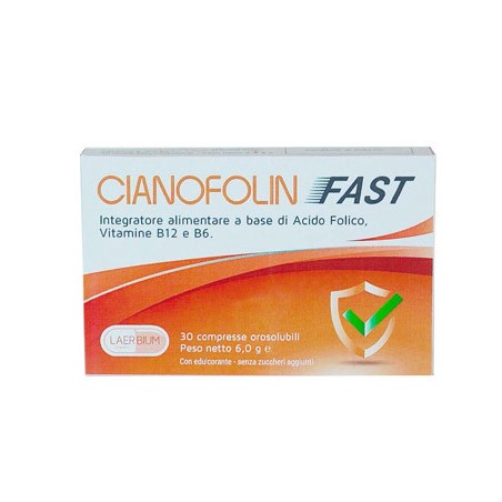 Cianofolin fast 30 compresse orosolub Cianofolin fast 30 compresse orosolub