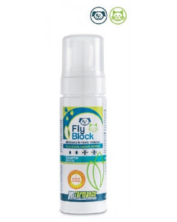 Flyblock shampoo sec cani/gat