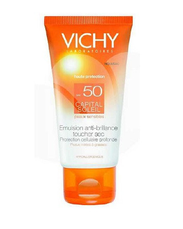 Ideal soleil viso dry touch 50