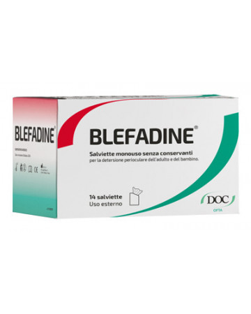 Blefadine salviette monouso14p