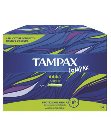 Tampax compak super 24pz