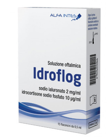 Idroflog sol oftal 15fl monod