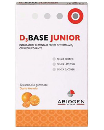 D3base junior 30caram arancia