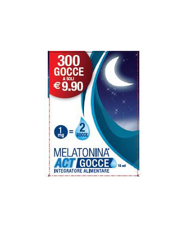 Melatonina act gocce 15ml