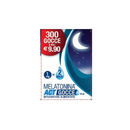 Melatonina act gocce 15ml