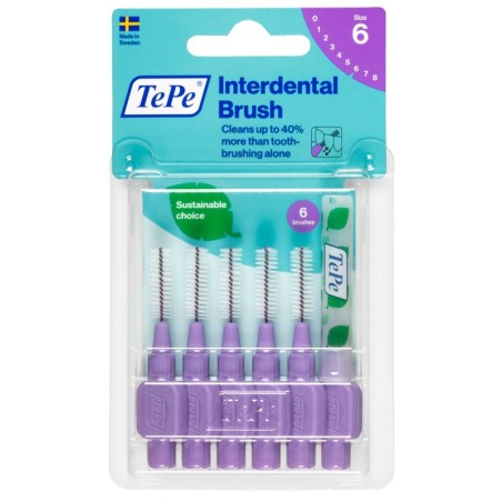 Tepe scovolino viola 1,1mm 6pz