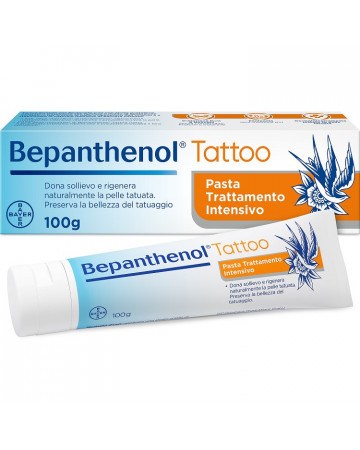 Bepanthenol tattoo pasta trat