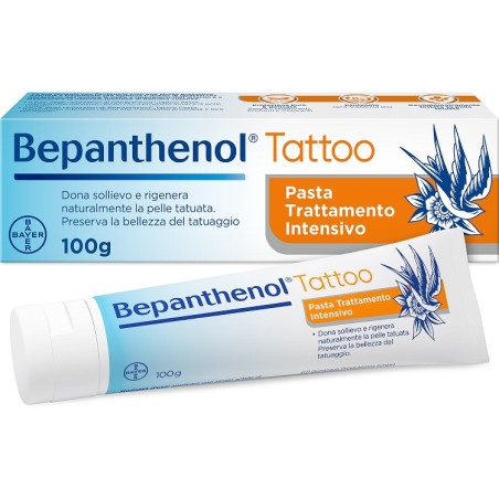 Bepanthenol tattoo pasta trat