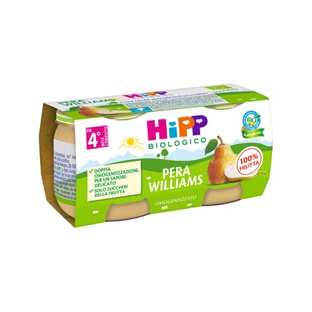 Hipp bio omog pera will 2x80g