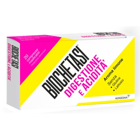 Biochetasi acidita'/dig 20 compresse