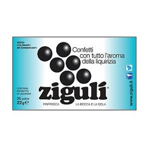 Ziguli liquirizia 36palline