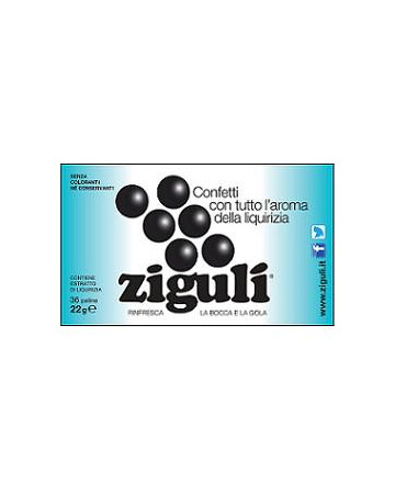 Ziguli liquirizia 36palline