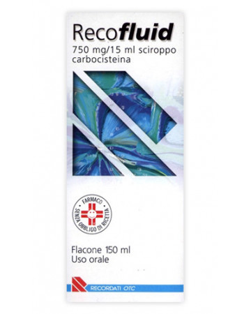 Recofluid 750 mg/15 ml sciroppo
