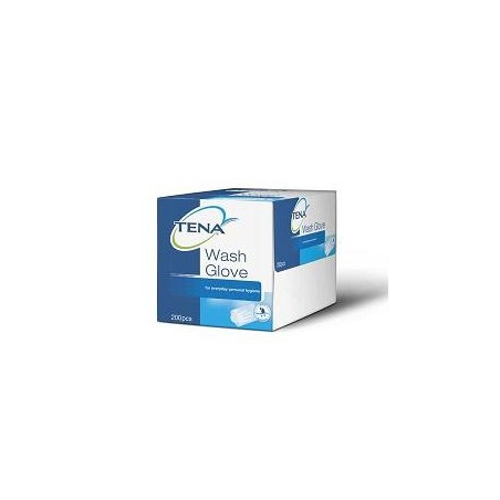Tena wash glove c/barri