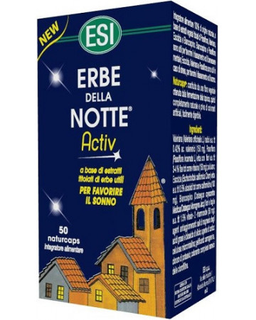 Esi erbe notte activ 50 capsule