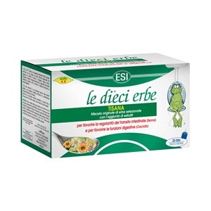 Le dieci erbe tisana 20 filtri