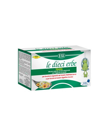 Le dieci erbe tisana 20 filtri