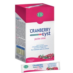 Cranberry cyst pocket drink 16 bustine