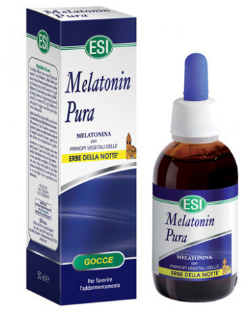 Melatonin pura gocce erbe notte 50 ml