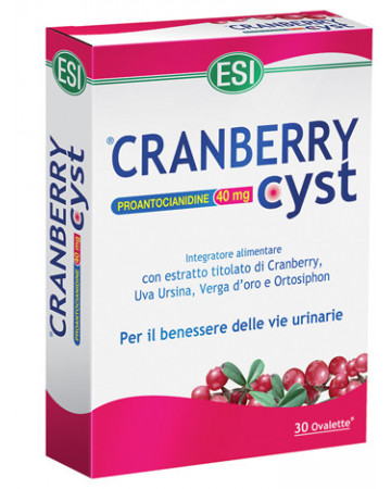 Cranberry cyst 30 ovalette