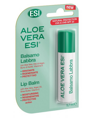 Aloe vera esi stick spf 20 labbra