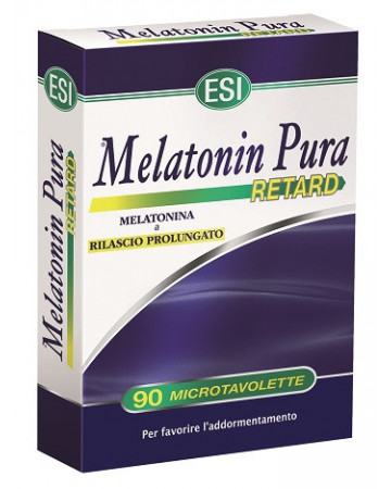 Melatonin pura retard 90 microtavolette