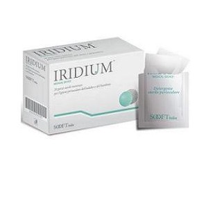 Iridium garza oculare medicata in tessuto non tessuto 20 pezzi
