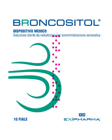 Broncositol soluzione sterile da nebulizzare per somministrazione aerosolica 10 fiale 3 ml Broncositol soluzione sterile da nebulizzare per somministrazione aerosolica 10 fiale 3 ml