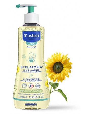 Mustela stelat olio bagno